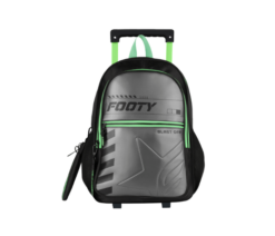 MOCHILA 18" C/CARRO STAR KIDS / FOOTY