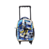MOCHILA 12" C/CARRO AZ. MARINO FUTBOL LSYD