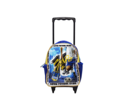 MOCHILA 12" C/CARRO AZ. FRANCIA FUTBOL LSYD