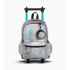 MOCHILA C/CARRO 18" MARGARITA PLATA FOOTY