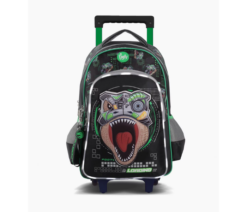 MOCHILA C/CARRO 18" NEGRA -  FOOTY
