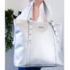 CARTERA TOTE PLATA -  MANRAY*PROMO*