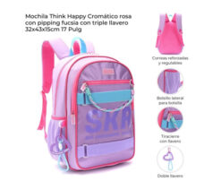 MOCHILA THINK HAPPY 17" - SKORA